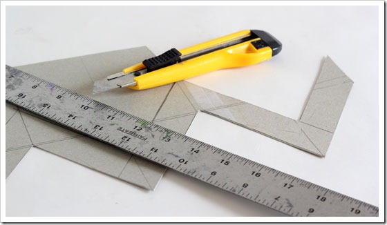 How to draw a Chevron pattern