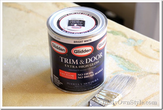 Glidden Trim and Door Extra high Gloss Paint