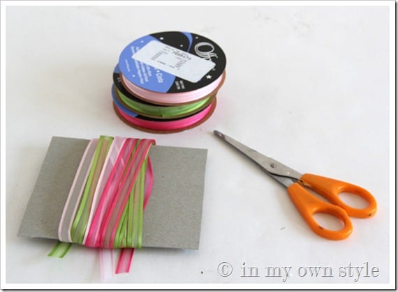 How to make a ribbon tassel
