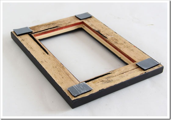 How to make a fabri chalkboard frame