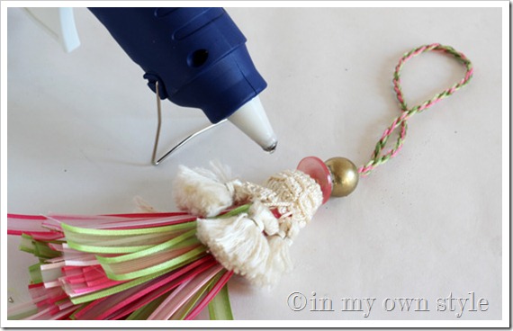 How to embellish a tassel
