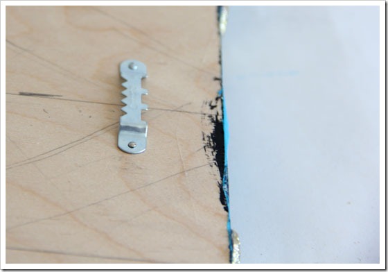 Picture hanging hardware