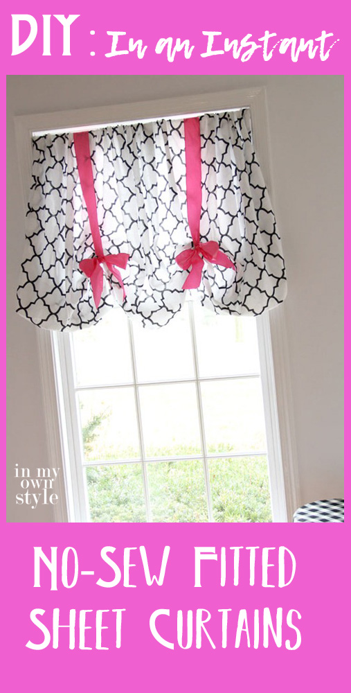 In an Instant: These affordable and chic curtains are made from something you have sitting in your closet right now!