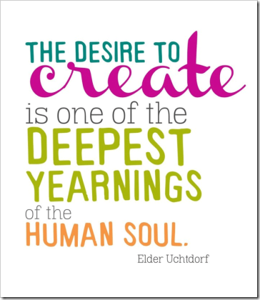 Quotes on creating