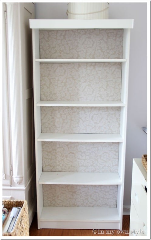 Billy-Bookcase-makeover