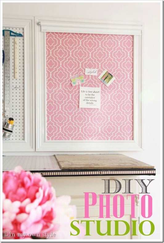 DIY Photo Studio Set ups