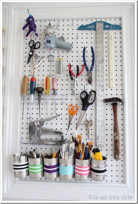 Tool organizing ideas