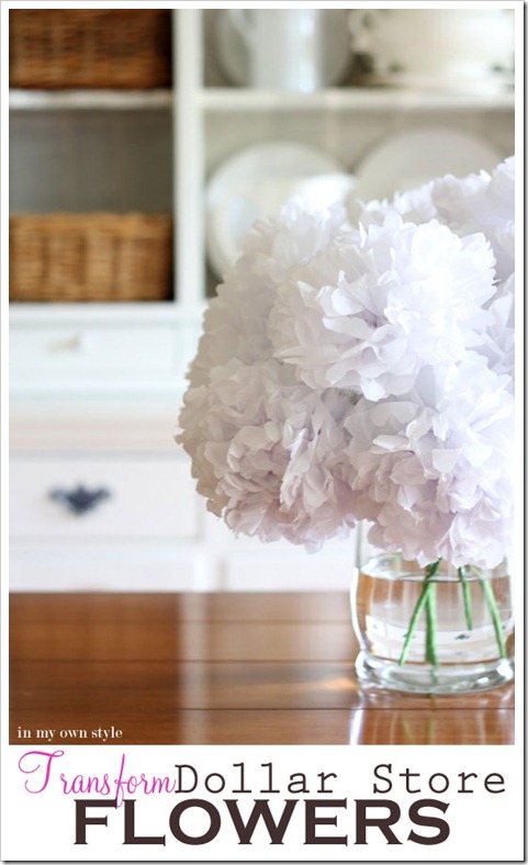 tissue paper flowers step-by-step tutorial