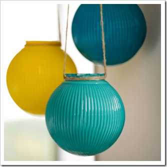 How to make outdoor globe lights