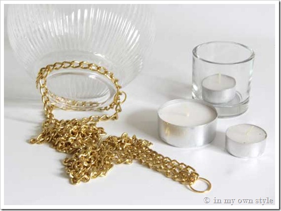 Outdoor candle DIY ideas cheap and stylish