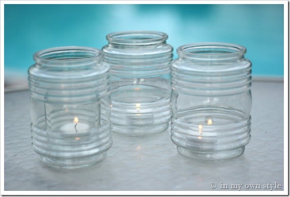 Candle holder ideas from the hardware store