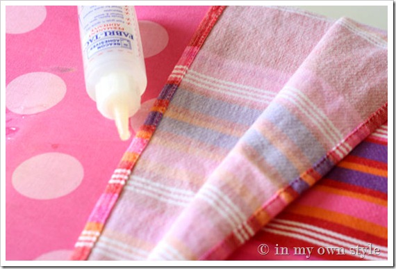 No-Sew pillow tutorial