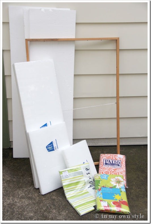 Supplies-Needed for Outdoor Wall Art