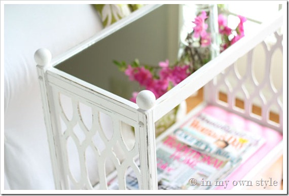 DIY Chalk paint recipe transformed this thrift store table