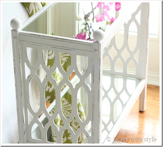 Furniture makeovers with mirrors