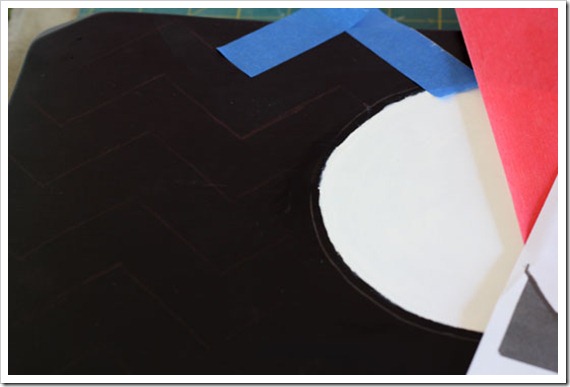 Chevron-pattern-drawing