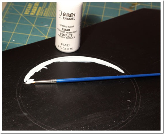 Painting a mongram