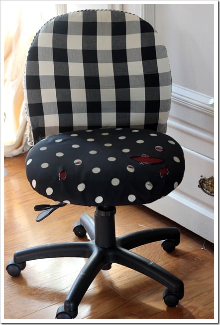 How to transform an old office chair