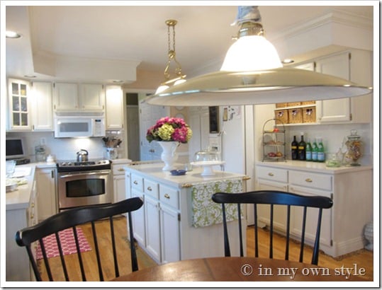 How to Update a Brass Light Fixture
