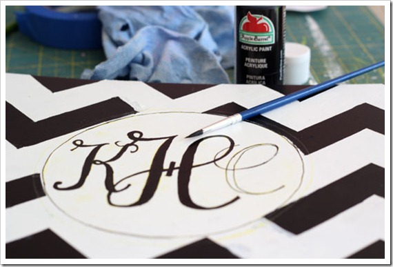 How to make a monogram