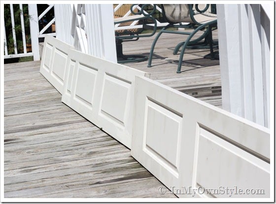 How to make a decorative folding screen
