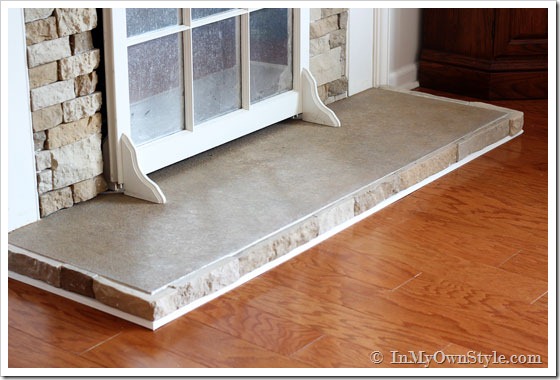 Faux Stone paint technique
