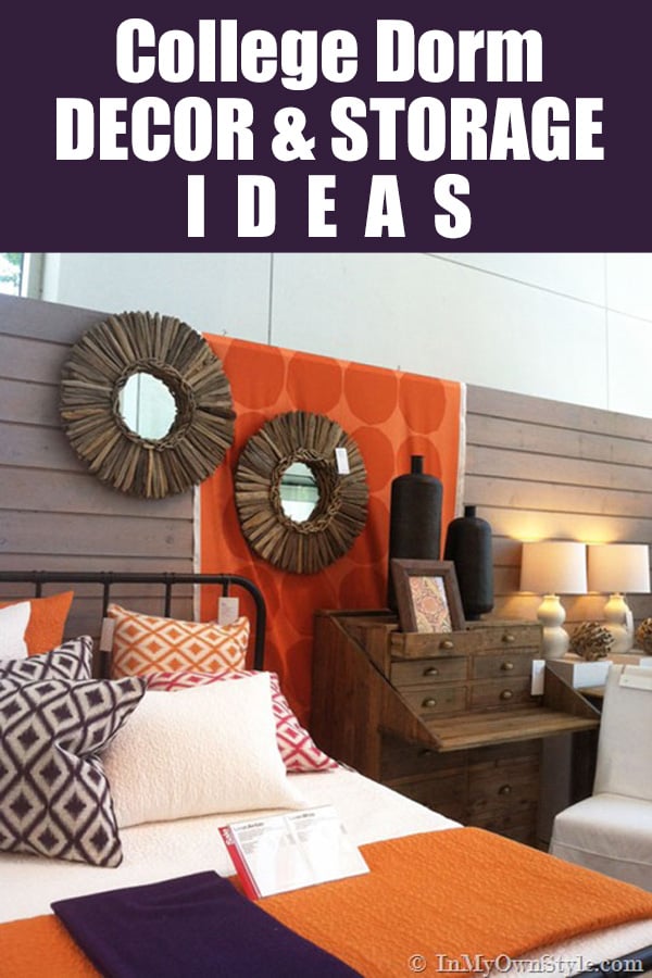 college dorm and decorating ideas
