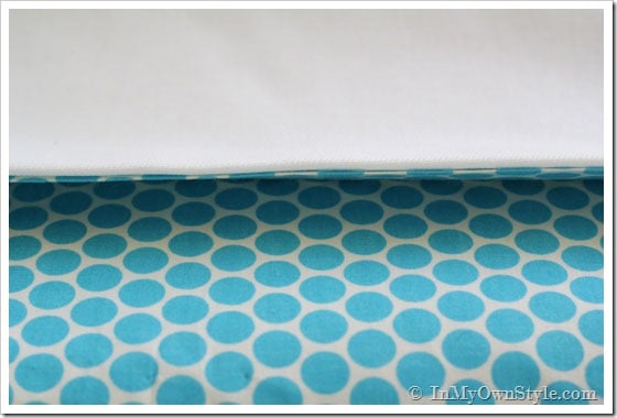 No-Sew-Seam using fabric glue
