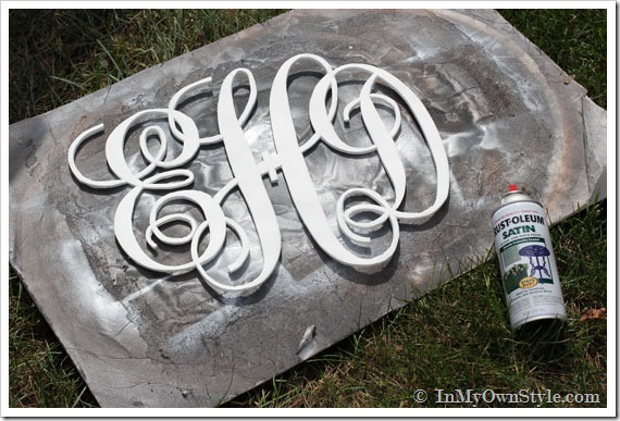 How to make a wood monogram