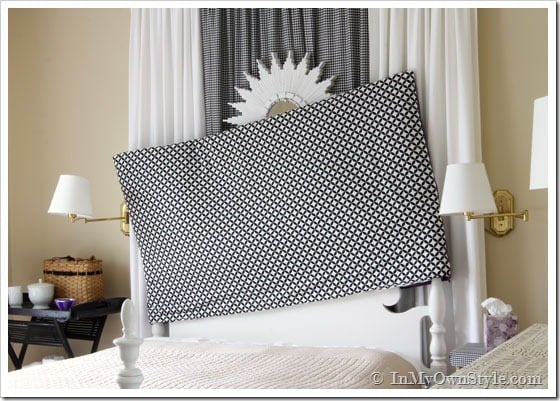How to make an easy padded headboard