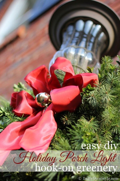 Easy and Affordable DIY Christmas-Outdoor-Porch-Decoration