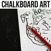 How-to-Draw-a-Turkey-on-a-Chalkboard-with-free-turkey-printable-to-use
