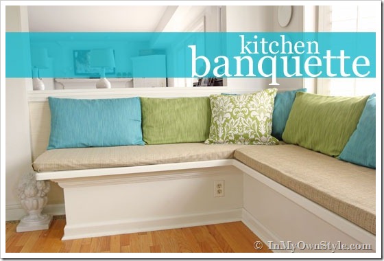 No SEw Banquette Cushion covers to DIY