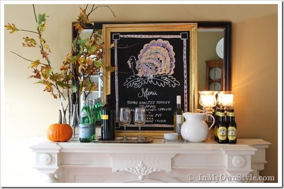 Autumn Mantel-Side-Board