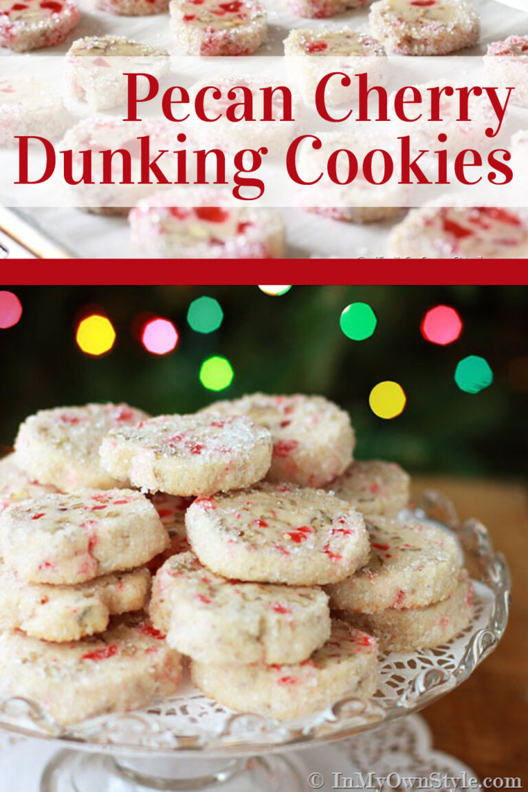 Pecan Cherry Dunking Cookie Recipe