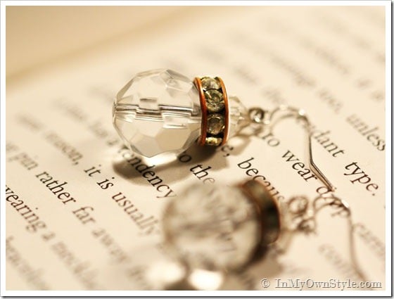How-to-make-crystal-drop-earrings