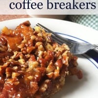 Coffee Breaker Breakfast Pastry Treat on a plate