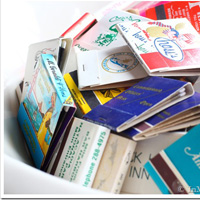 How to display a collection on matchbooks