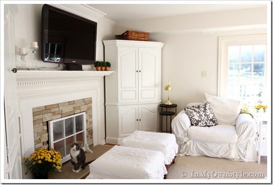 Autumn Decorated Room