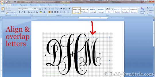 Monogram tutorial