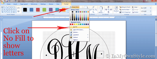 Tutorial on making monograms