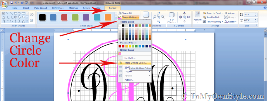 Computer Monogram Art
