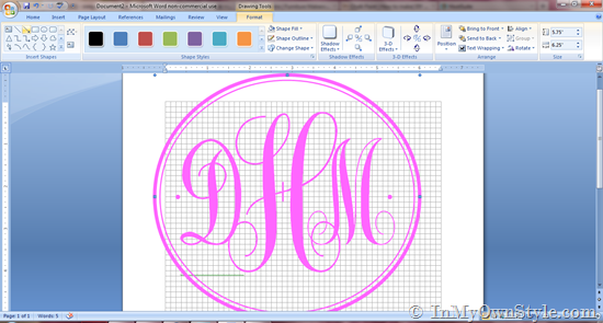Monogram making tutorial