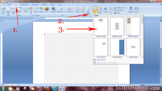 How To Create a Monogram Using MS Word