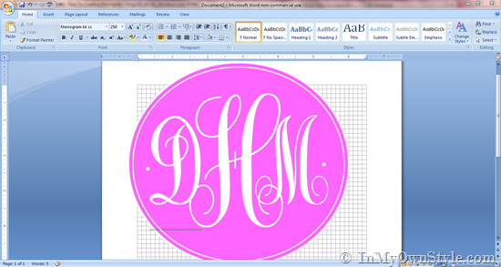 Mongram tutorial