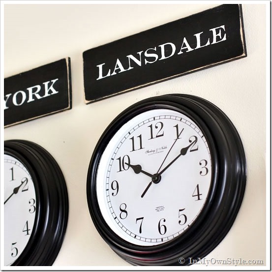 Wall art ideas Hometown-City-signs
