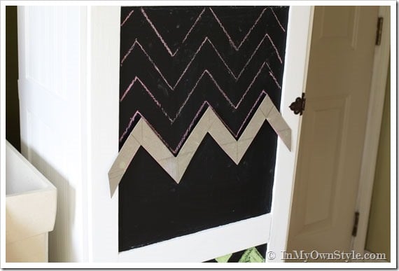 how-to-draw-a-chevron-pattern-on-furniture