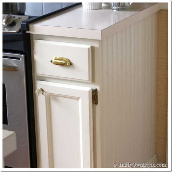 Kitchen Beadboard Cabinets