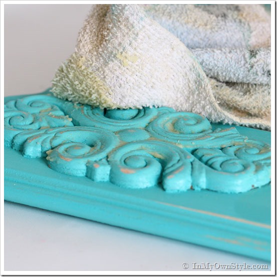 How to wax over chalk paint