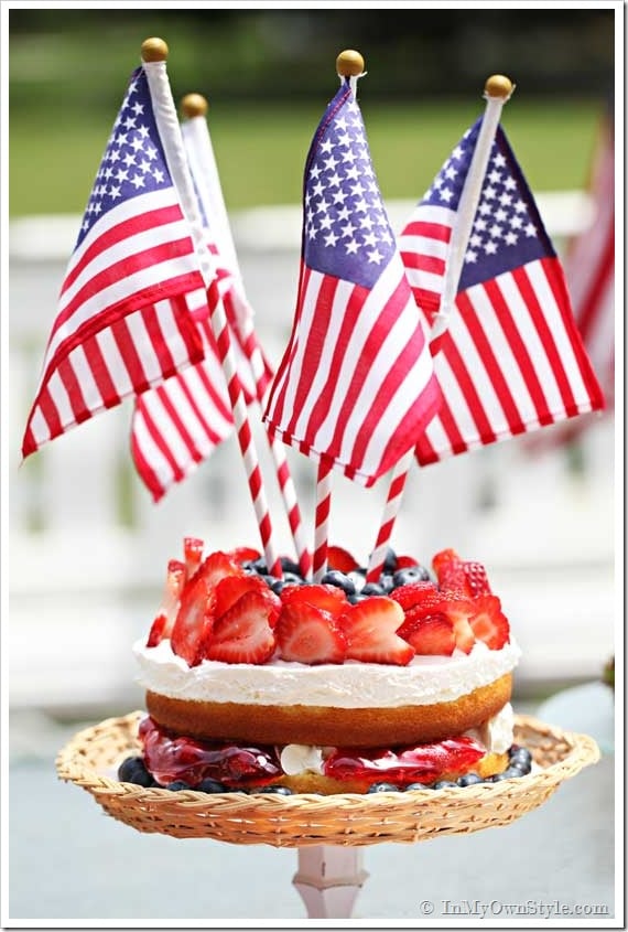 Cake-Topper-Ideas for Patriot Holidays